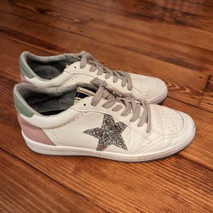 Shu Shop PAZ silver glitter star